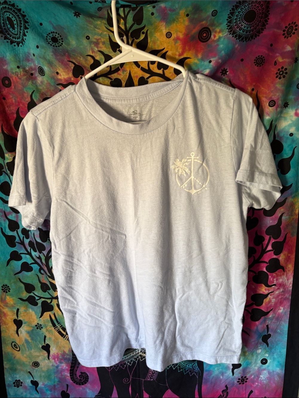 O'Neill Light Blue Graphic Short Sleeve Tee